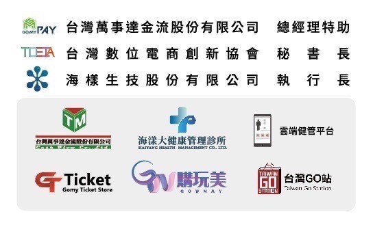 陳升瑝名片背面-亞洲威世股份有限公司-董事、台灣萬事達金流股份有限公司-總經理特助、海漾生技股份有限公司-執行長、台灣數位電商創新協會-秘書長